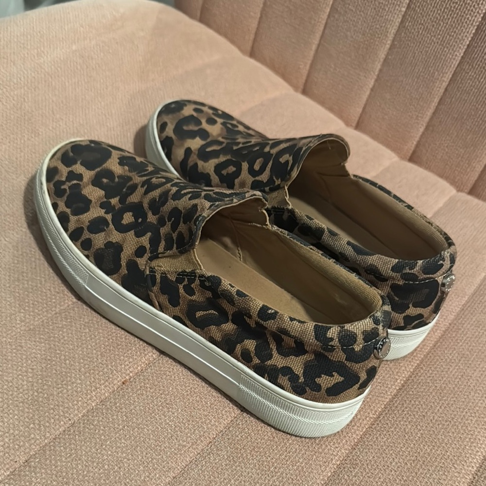 Steve Madden cheetah print Slip-On Sneakers